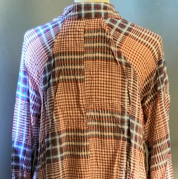 RYU BUTTON UP LAYERED TOP - Picture 4 of 6